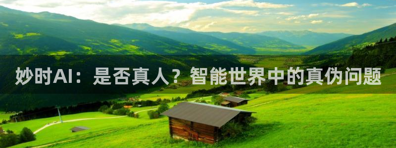 妙时AI：是否真人？智能世界中的真伪问题